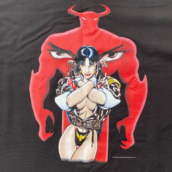 Vintage 1995 Vampirella Harris Comics t-shirt - Picture 2 of 3
